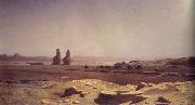Jean Leon Gerome A View of the Plain of Thebes in Upper Egypt oil painting reproduction